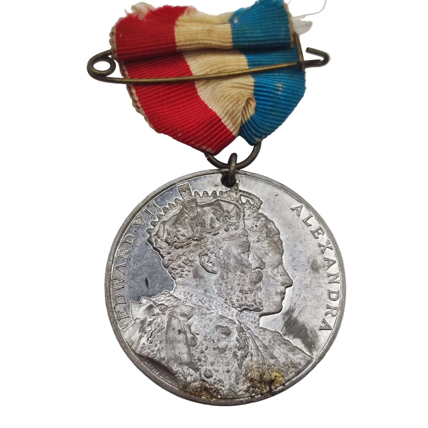 1902 God Save The King Coronation Celebration Medal