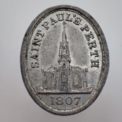 1807 Scottish Communion Token -Saint Paul's Perth