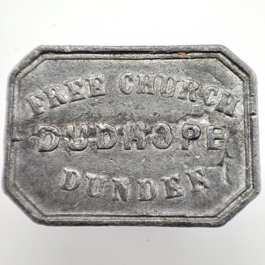 19th c. Scottish Communion Token - Free Church Dudhope