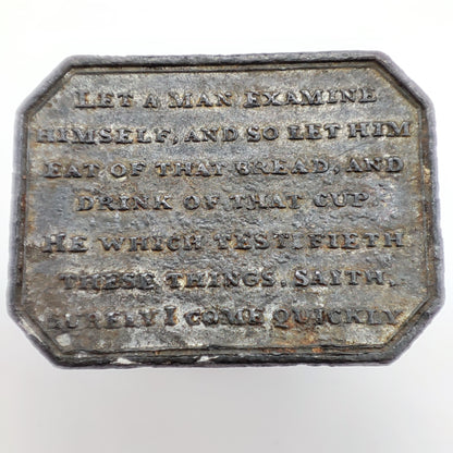 1843 Scottish Communion Token - Collace Free Church (Table 4)
