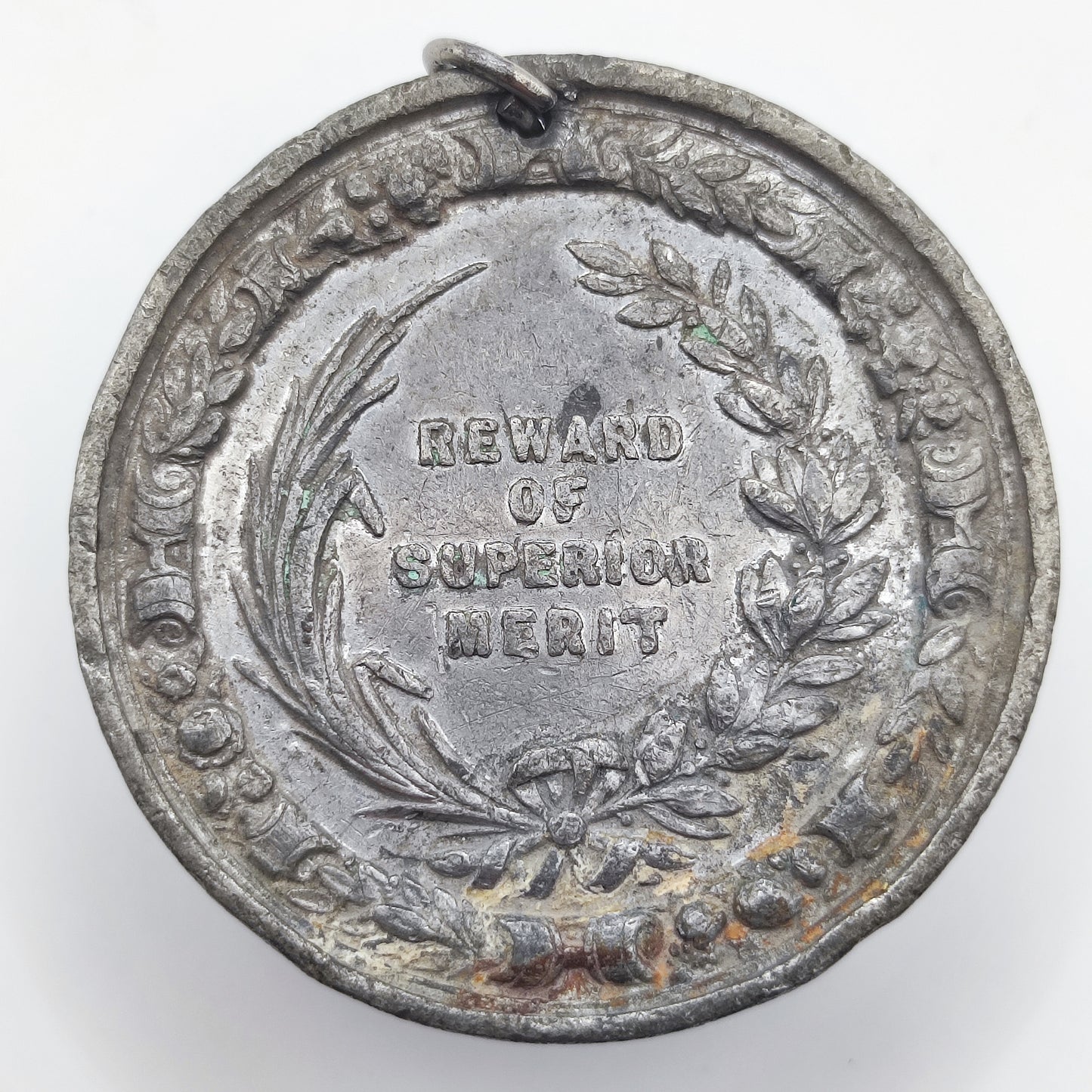 Large Victorian Medal - Reward for Superior Merit, for Perfect Attendance