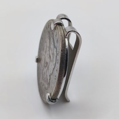 'SWANK' 1884 Morgan Dollar Money Clip