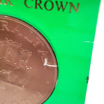 1969 Gibraltar Castle & Key Crown - UNC Cased