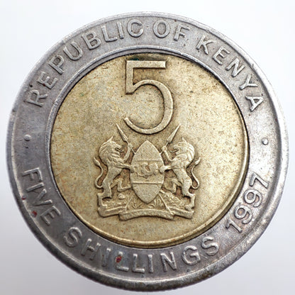 1997 Kenya 5 Shillings