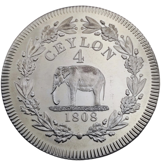 c.2007 Ceylon Retro Patina Crown 1808, George III