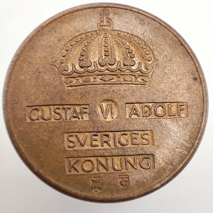 1960 Sweden 5 Öre - Gustaf VI Adolf