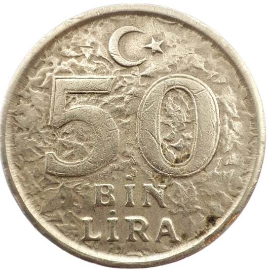 1998 Turkey 50,000 Lira
