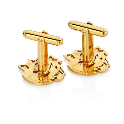 Halfpenny Ship - Cut Out Coin Cufflinks
