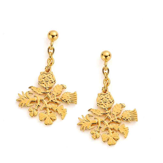 Centre of a Sixpence - Cut Out Coin Earrings