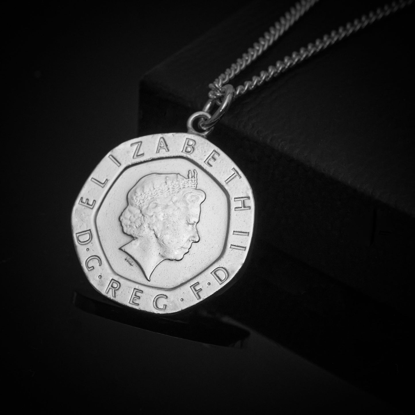 Twenty Pence (1982-2007) - Plated Coin Necklace